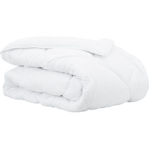 vidaXL Dekens & Duvets - Dekbed - Wit - Microvezel