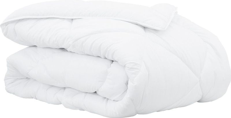 vidaXL Dekens & Duvets - Dekbed - Wit - Microvezel