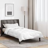 vidaXL Dekbed - Wit - Microvezel - 2-in-1 Gequilt