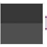 vidaXL Verdunkelungsrollo Schwarz 145x150 cm Stoffbreite 141,6 cm