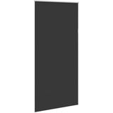 vidaXL Verdunkelungsrollo Schwarz 105x210 cm Stoffbreite 100,7 cm