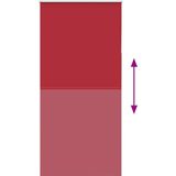 vidaXL Verdunkelungsrollo Rot 115x230cm Stoffbreite 110,7cm Polyester