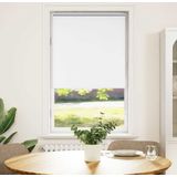 vidaXL Rolgordijn verduisterend 85x130 cm stofbreedte 80,7cm polyester