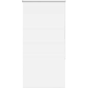 vidaXL Verdunkelungsrollo Weiß 75x175cm Stoffbreite 70,7 cm Polyester