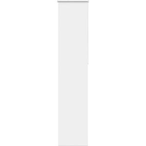 vidaXL - Rolgordijn - verduisterend - 60x210cm - stofbreedte - 55,7 - cm - wit