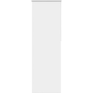 vidaXL - Rolgordijn - verduisterend - 85x210cm - stofbreedte - 80,7 - cm - wit