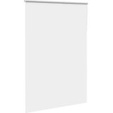 vidaXL Rolgordijn - Verduisterend - Wit - 100% Polyester - 160x210 cm