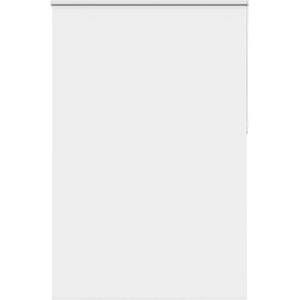 vidaXL Rolgordijn - Verduisterend - Wit - 100% Polyester - 160x210 cm