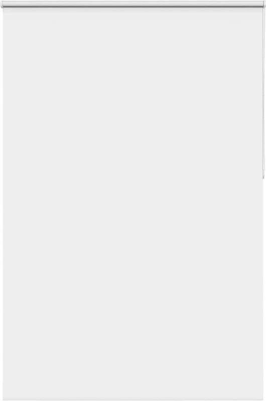 vidaXL Rolgordijn - Verduisterend - Wit - 100% Polyester - 160x210 cm