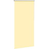 vidaXL Rolgordijn verduisterend 85x130 cm stofbreedte 80,7cm geel