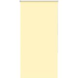vidaXL Rolgordijn verduisterend 85x130 cm stofbreedte 80,7cm geel