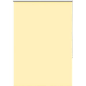 vidaXL Verdunkelungsrollo Gelb 95x130 cm Stoffbreite 90,7 cm Polyester