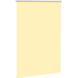 vidaXL Verdunkelungsrollo Gelb 110x130cm Stoffbreite 105,7cm Polyester
