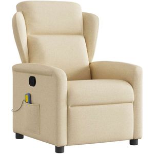 Massagestoel - Verstelbaar - Zwart - Stof