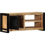 vidaXL - Tv-meubelx30x35 - cm - massief - ruw - mangohout