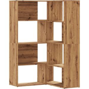 COSTWAY Boekenkast In Boomvorm, Staand Rek Met Laden, 12 Vakken Opbergrek Voor Woonkamer Slaapkamer 53 X 24 118 Cm Wit 1011542636