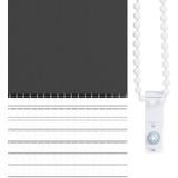 Rolgordijnen - Grijs - Stof - Lichtdoorlatend