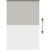 vidaXL - Doucherolgordijn - Waterbestendig - PEVA - Met Cassette