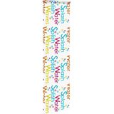 vidaXL Doucherolgordijn met cassette 60x240 cm stofbreedte 56 cm
