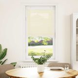 vidaXL Plissé rolgordijn 60x150 cm stofbreedte 59,4 cm polyester crème