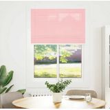 vidaXL - Plissé - rolgordijn - 85x150 - cm - stofbreedte - 84,4 - cm - polyester - roze