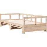 Vidaxl - Tagesbett ohne Matratze 90x200 cm Massivholz Kiefer