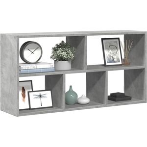 vidaXL Wandschap 85x16x52,5 cm bewerkt hout hoogglans wit, zwevend schap, muurschap, muurplank, plank, wandplank, schap, zwevende schappen, planken