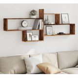 Wandschap - Bewerkt Hout - Ruimtebesparend Ontwerp - Onderhoudsvriendelijk