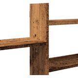 Wandschap - Bewerkt Hout - Ruimtebesparend Ontwerp - Onderhoudsvriendelijk