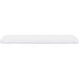 vidaXL - Schuimmatras - 7 - zones - hardheid - 20 - ILD - 100x210 - cm - wit