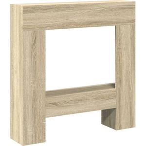 Haardombouw - Hout - Decoratief - Voor Elektrische Vlam
