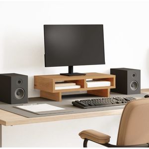 vidaXL Monitorständer Artisan-Eiche 50x27x15 cm Holzwerkstoff