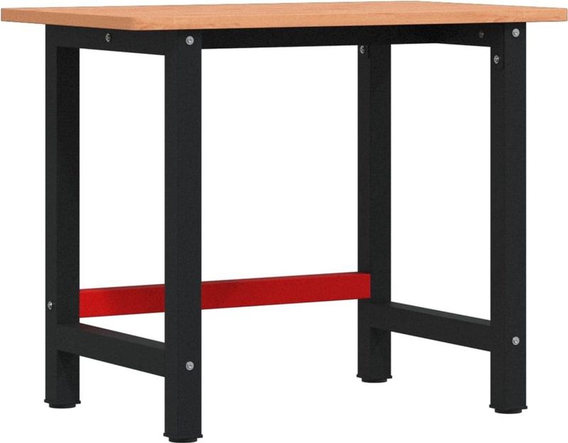 Werkbank - Beukenhout - Gepubliceerd Metaal - Groot Werkgebied