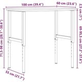 Werkbank - Eikenhout - Gepubliceerd - Groot Werkgebied