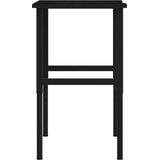 vidaXL - Werkbank - Donkerbruin - Eikenhout - 100x60 cm