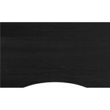 vidaXL - Werkbank - Donkerbruin - Eikenhout - 100x60 cm