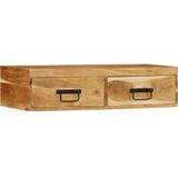 vidaXL TV-Wandschrank 80x30x19 cm Massivholz Akazie