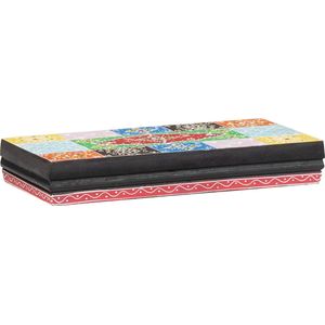 vidaXL - Wandplank - Meerkleurig - Natuurlijk Hout