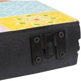 vidaXL - Wandplank - Multicolor - Natuurlijk Hout