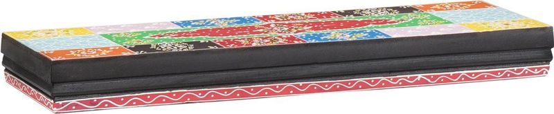 vidaXL - Wandplank - Multicolor - Natuurlijk Hout