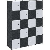 Schoenenrek - Hout - Zwart - 5 Laags