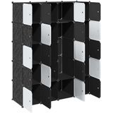 Schoenenrek - Hout - Zwart - 5 Laags