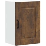 vidaXL - Keukenwandkast - Kalmar - bewerkt - hout - gerookt - eikenkleurig