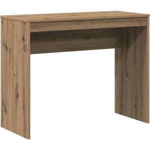 vidaXL Bureau 90x40x72 cm bewerkt hout artisanaal eikenkleur