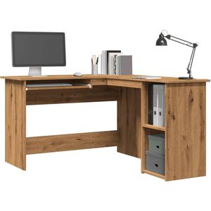 Industriële eettafel van robuust eikenhout en gietijzer - Op maat