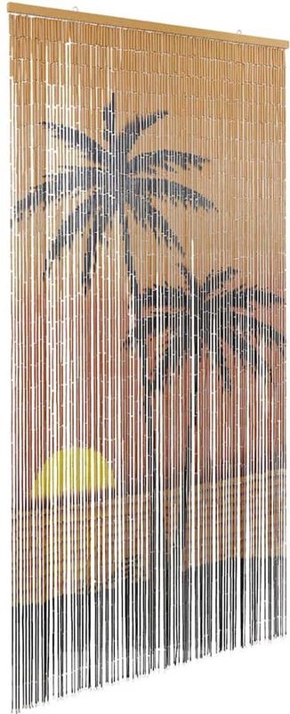 Bamboe - Vliegengordijn - Natuurlijk - Dubbelzijdige Print