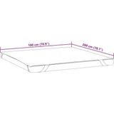 vidaXL - Matrasbeschermer - Waterdicht - Wit - Polyester