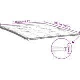 vidaXL - Matrasbeschermer - Wit - Microvezel - Ademend Ontwerp