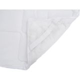vidaXL Matrasbeschermer - Wit - Microvezel - Ademend
