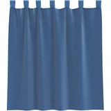 Voile Vorhänge mit Schlaufen 2 Stk. Hellgrau 140x260 cm vidaXL